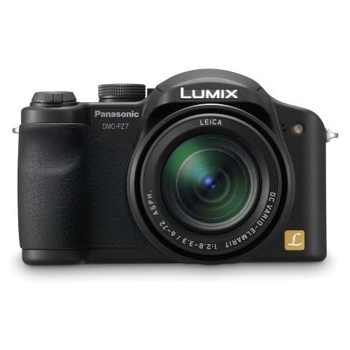 파나소닉 Panasonic DMC-FZ7 6MP Digital Camera with 12x Optical Image Stabilized Zoom (Black)