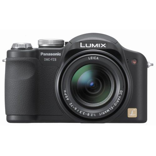 파나소닉 Panasonic Lumix DMC-FZ8K 7.2MP Digital Camera with 12x Optical Image Stabilized Zoom (Black)