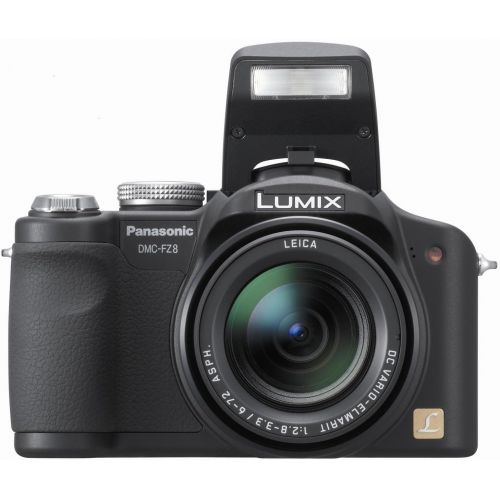 파나소닉 Panasonic Lumix DMC-FZ8K 7.2MP Digital Camera with 12x Optical Image Stabilized Zoom (Black)