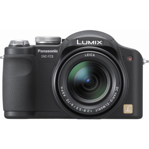 파나소닉 Panasonic Lumix DMC-FZ8K 7.2MP Digital Camera with 12x Optical Image Stabilized Zoom (Black)