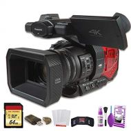 Panasonic AG-DVX200 4K Professional Camcorder (AG-DVX200PJ8) W/ 64GB Memory Card, Cleaning Set and More.