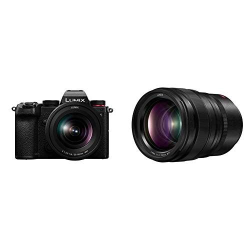 파나소닉 Panasonic LUMIX S5 Full Frame Mirrorless Camera (DC-S5KK) and LUMIX S PRO 50mm F1.4 Lens (S-X50)