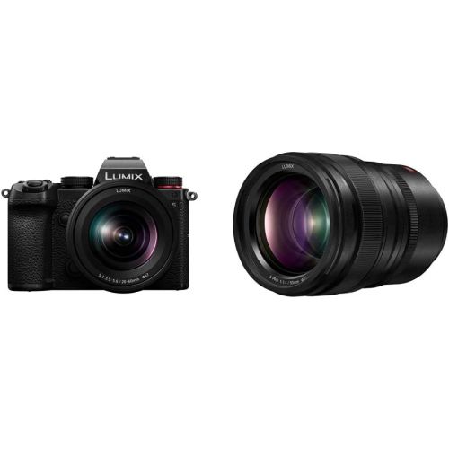 파나소닉 Panasonic LUMIX S5 Full Frame Mirrorless Camera (DC-S5KK) and LUMIX S PRO 50mm F1.4 Lens (S-X50)