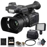 Panasonic AG-AC30 Full HD Camcorder (AG-AC30PJ) with 16GB Memory Card, LED Light, Case and More. - Starter Bundle