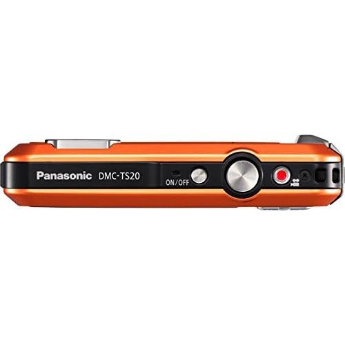 파나소닉 Panasonic Lumix TS20 16.1 MP TOUGH Waterproof Digital Camera with 4x Optical Zoom (Orange) (OLD MODEL)