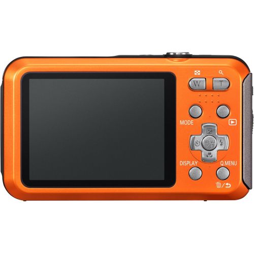 파나소닉 Panasonic Lumix TS20 16.1 MP TOUGH Waterproof Digital Camera with 4x Optical Zoom (Orange) (OLD MODEL)