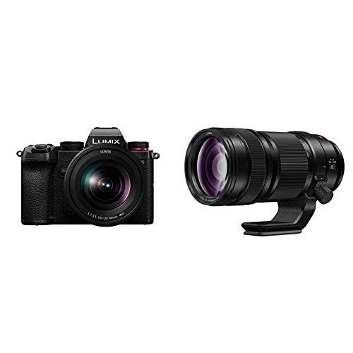 파나소닉 Panasonic LUMIX S5 Full Frame Mirrorless Camera (DC-S5KK) and LUMIX S PRO 70-200mm F4 Telephoto Lens (S-R70200)