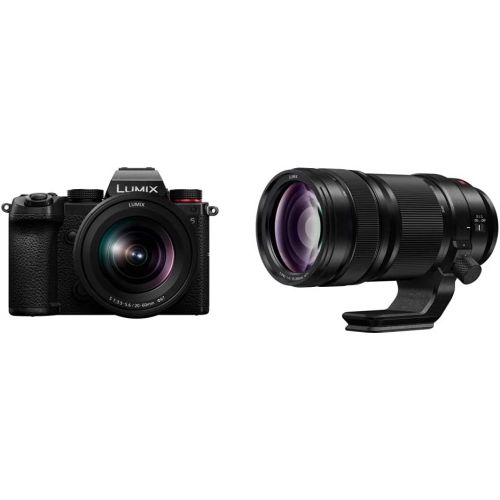 파나소닉 Panasonic LUMIX S5 Full Frame Mirrorless Camera (DC-S5KK) and LUMIX S PRO 70-200mm F4 Telephoto Lens (S-R70200)