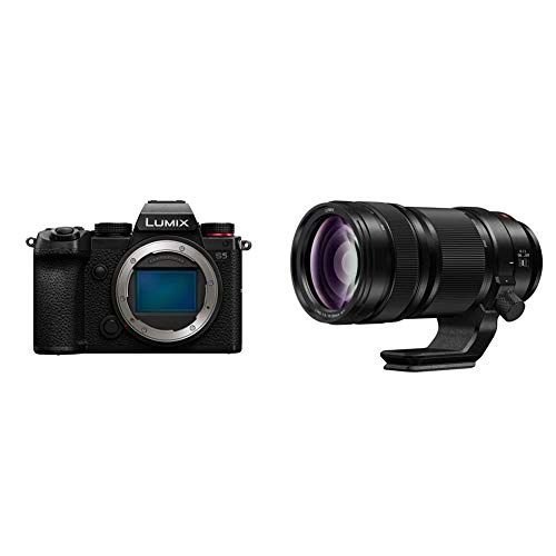 파나소닉 Panasonic LUMIX S5 Full Frame Mirrorless Camera (DC-S5BODY) and LUMIX S PRO 70-200mm F4 Telephoto Lens (S-R70200)