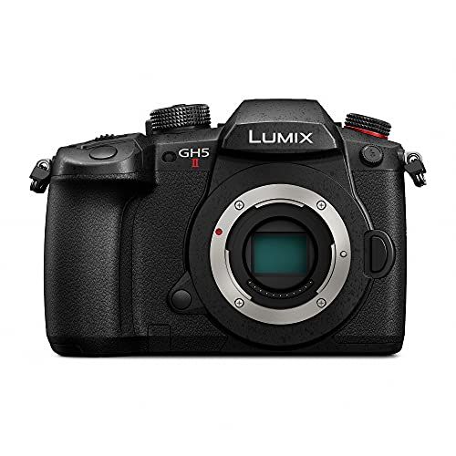 파나소닉 Panasonic LUMIX GH5M2, 20.3MP Mirrorless Micro Four Thirds Camera with Live Streaming, 4K 4:2:2 10-Bit Video, Unlimited Video Recording, 5-Axis Image Stabilizer DC-GH5M2