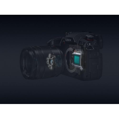 파나소닉 Panasonic LUMIX GH5M2, 20.3MP Mirrorless Micro Four Thirds Camera with Live Streaming, 4K 4:2:2 10-Bit Video, Unlimited Video Recording, 5-Axis Image Stabilizer DC-GH5M2
