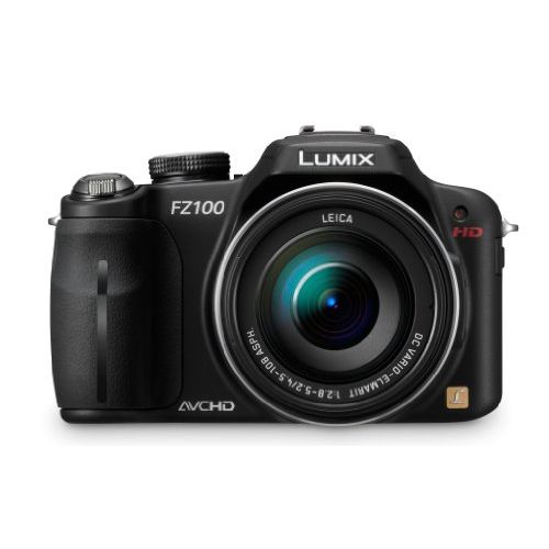 파나소닉 Panasonic Lumix DMC-FZ100 14.1 MP Digital Camera with 24x Optical Image Stabilized Zoom and 3.0-Inch LCD - Black