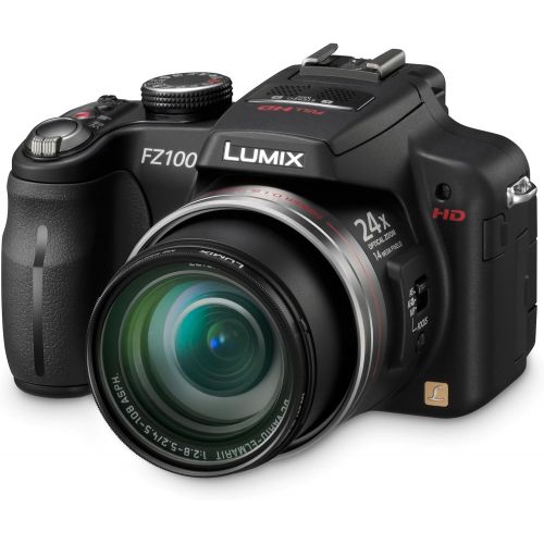 파나소닉 Panasonic Lumix DMC-FZ100 14.1 MP Digital Camera with 24x Optical Image Stabilized Zoom and 3.0-Inch LCD - Black