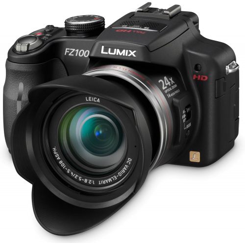 파나소닉 Panasonic Lumix DMC-FZ100 14.1 MP Digital Camera with 24x Optical Image Stabilized Zoom and 3.0-Inch LCD - Black