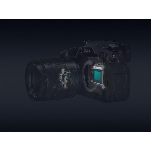 파나소닉 Panasonic LUMIX GH5M2, 20.3MP Mirrorless Micro Four Thirds Camera with Live Streaming, 4K 4:2:2 10-Bit Video, 5-Axis Image Stabilizer, 12-60mm F2.8-4.0 Leica Lens DC-GH5M2LK