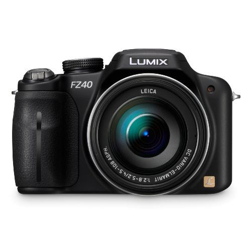 파나소닉 Panasonic Lumix DMC-FZ40 14.1 MP Digital Camera with 24x Optical Image Stabilized Zoom and 3.0-Inch LCD - Black (Discontinued by Manufacturer)