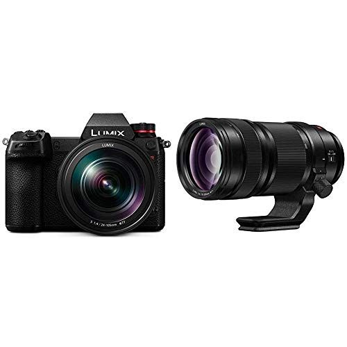 파나소닉 Panasonic LUMIX S1R Full Frame Mirrorless Camera with Panasonic LUMIX S PRO 70-200mm F4 Telephoto Lens