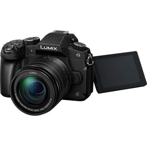 파나소닉 Panasonic Lumix DMC-G85 Mirrorless Micro Four Thirds Digital Camera with 12-60mm Lens Bundle with Carrying Case + LCD Screen Protectors + More