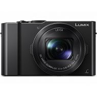 PANASONIC LUMIX LX10 4K Digital Camera, 20.1 Megapixel 1-Inch Sensor, 3X LEICA DC VARIO-SUMMILUX Lens, F1.4-2.8 Aperture, POWER O.I.S. Stabilization, 3-Inch LCD, DMC-LX10K (Black)