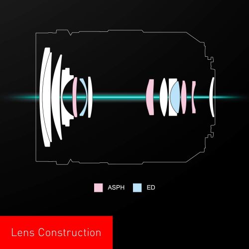 파나소닉 PANASONIC LUMIX Professional 12-60mm Camera Lens, Leica DG Vario-ELMARIT, F2.8-4.0 ASPH, Dual I.S. 2.0 with Power O.I.S, Mirrorless Micro Four Thirds, H-ES12060 (Black)