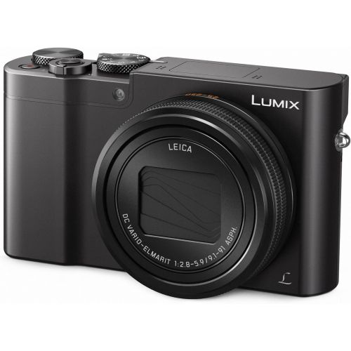 파나소닉 PANASONIC LUMIX ZS100 4K Digital Camera, 20.1 Megapixel 1-Inch Sensor 30p Video Camera, 10X LEICA DC VARIO-ELMARIT Lens, F2.8-5.9 Aperture, HYBRID O.I.S. Stabilization, 3-Inch LCD,