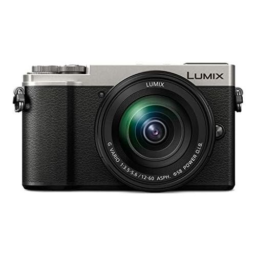 파나소닉 PANASONIC LUMIX GX9 4K Mirrorless with 12-60mm Plus DMW-HGR2 Authentic LUMIX GX9 Camera Grip Bundle