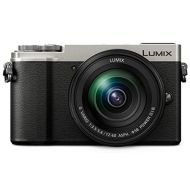 PANASONIC LUMIX GX9 4K Mirrorless ILC Camera Body with 12-60mm F3.5-5.6 Power O.I.S. Lens, DC-GX9MS (USA SILVER)