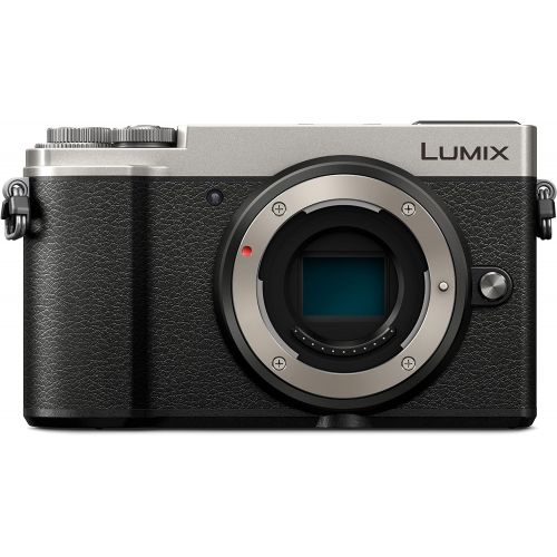 파나소닉 PANASONIC LUMIX GX9 4K Mirrorless ILC Camera Body with 12-60mm F3.5-5.6 Power O.I.S. Lens, DC-GX9MS (USA SILVER)