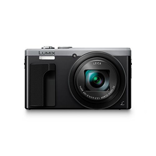 파나소닉 PANASONIC LUMIX 4K Point and Shoot Camera, 30X LEICA DC Vario-ELMAR Lens F3.3-6.4, 18 Megapixels, High Sensitivity Sensor, DMC-ZS60S (SILVER)