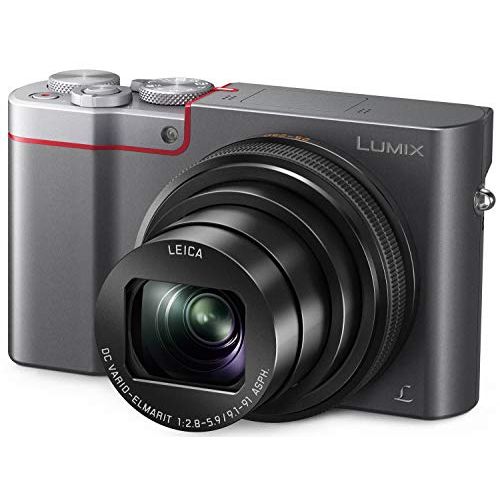 파나소닉 PANASONIC LUMIX ZS100 4K Point and Shoot Camera, 10X LEICA DC Vario-ELMARIT F2.8-5.9 Lens with Hybrid O.I.S., 20.1 Megapixels, 1 Inch High Sensitivity Sensor, 3 Inch LCD, DMC-ZS100