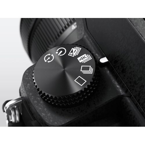 파나소닉 Panasonic Lumix G7 4K Digital Camera, with Lumix G VARIO 14-42mm Mega O.I.S. Lens, 16 Megapixel Mirrorless Camera, 3-Inch LCD, DMC-G7KK (Black)