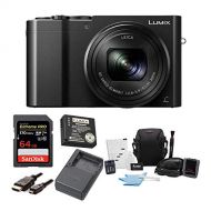 Panasonic LUMIX DMC-ZS100 Digital Camera Bundles (Battery & Charger Travel Bundle, Black)