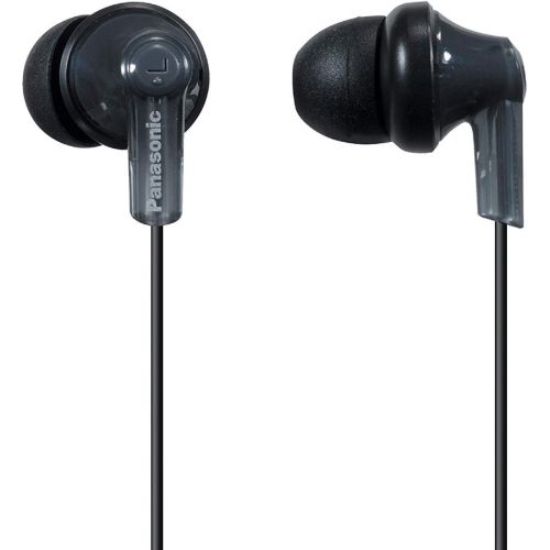 파나소닉 Panasonic RPHJE120K Black Earphones Ergofit Design