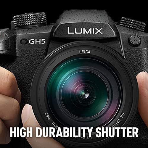 파나소닉 Panasonic Lumix GH5 4K Digital Camera, 20.3 Megapixel Mirrorless Camera with Digital Live MOS Sensor, 5-Axis Dual I.S. 2.0, 4K 4:2:2 10-Bit Video, Full-Size HDMI Out, 3.2-Inch LCD,