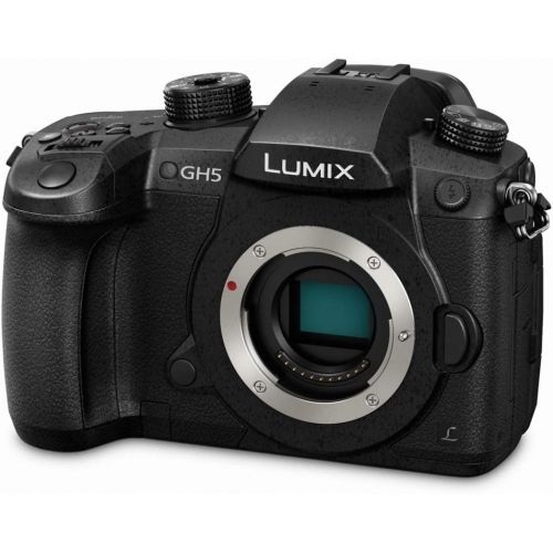 파나소닉 Panasonic Lumix GH5 4K Digital Camera, 20.3 Megapixel Mirrorless Camera with Digital Live MOS Sensor, 5-Axis Dual I.S. 2.0, 4K 4:2:2 10-Bit Video, Full-Size HDMI Out, 3.2-Inch LCD,