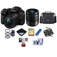 Panasonic Lumix DC-G95 Mirrorless Camera with 12-60mm f/3.5-5.6 Lumix G Power OIS Lens, Black - Bundle with Camera Case, 32GB SDHC U3 Card, 58mm Filter Kit, Cleaning Kit, Mac Softw