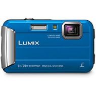 Panasonic LUMIX Waterproof Digital Camera Underwater Camcorder with Optical Image Stabilizer, Time Lapse, Torch Light and 220MB Built-In Memory ? DMC-TS30A (Blue)