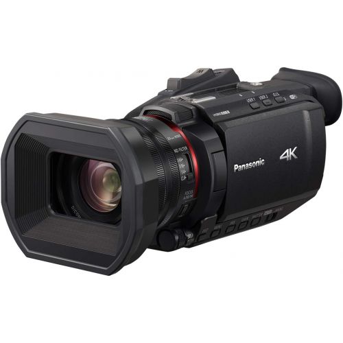 파나소닉 Panasonic X1500 4K Professional Camcorder with 24X Optical Zoom, WiFi HD Live Streaming, HC-X1500 (USA Black)