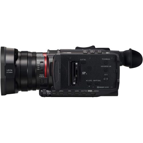 파나소닉 Panasonic X1500 4K Professional Camcorder with 24X Optical Zoom, WiFi HD Live Streaming, HC-X1500 (USA Black)