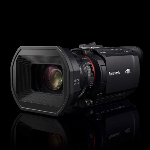 파나소닉 Panasonic X1500 4K Professional Camcorder with 24X Optical Zoom, WiFi HD Live Streaming, HC-X1500 (USA Black)