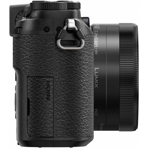 파나소닉 Panasonic LUMIX GX85 4K Digital Camera, 12-32mm and 45-150mm Lens Bundle, 16 Megapixel Mirrorless Camera Kit, 5 Axis In-Body Dual Image Stabilization, 3-Inch Tilt and Touch LCD, DM