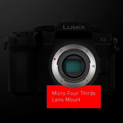 파나소닉 Panasonic LUMIX G95 20.3 Megapixel Mirrorless Camera, 12-60mm F3.5-5.6 Micro Four Thirds Lens, 5-Axis Dual I.S. 2, 4K 24p 30p Video, Pre-Installed V-Log L, 3” Flip-Out Touchscreen