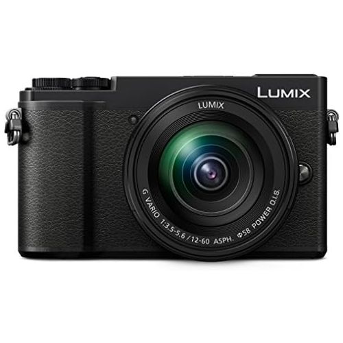 파나소닉 Panasonic LUMIX GX9 4K Mirrorless ILC Camera Body with 12-60mm F3.5-5.6 Power O.I.S. Lens, DC-GX9MK (USA Black)