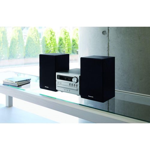 파나소닉 [아마존베스트]Panasonic CD Stereo System USB Memory / Bluetooth Correspondence Silver SC-PM250-S