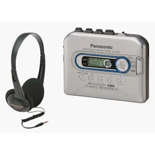 파나소닉 [아마존베스트]Panasonic RQ-E20V Portable Cassette Player