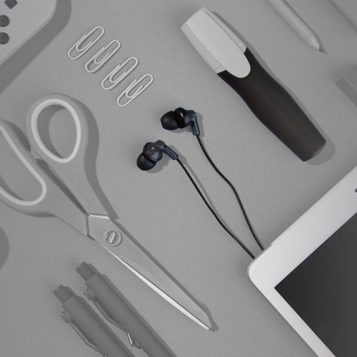 파나소닉 [아마존베스트]Panasonic ErgoFit In-Ear Earbud Headphones RP-HJE120K Dynamic Crystal-Clear Sound, Ergonomic Comfort-Fit, 9mm, Black