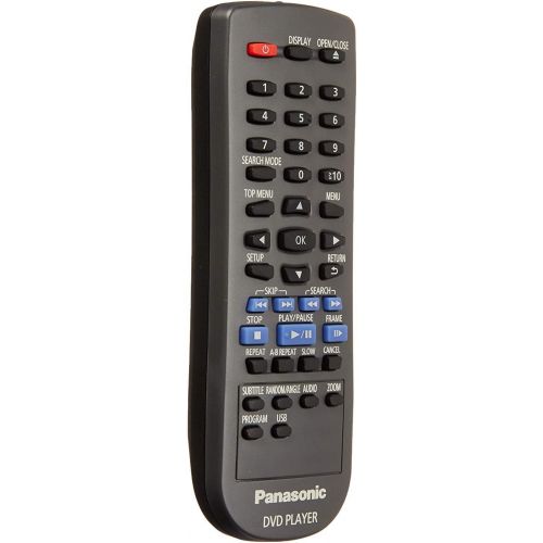 파나소닉 [아마존베스트]Panasonic DVD Player DVD-S700 (Black) Upconvert DVDs to 1080p Detail, Dolby Sound from DVD/CDs View Content Via USB