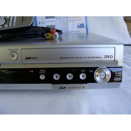 파나소닉 [아마존베스트]Panasonic DMR-ES46VS VHS / DVD Recorder Silver