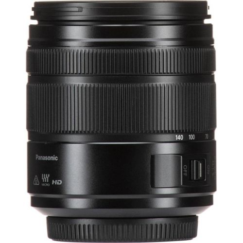 파나소닉 [아마존베스트]Panasonic Lumix G Vario 14-140mm Telephoto Zoom Lens with F3.5-5.6 II ASPH, Mirrorless Micro Four Thirds Mount and Power O.I.S. - H-FSA14140 (Upgraded USA Black)