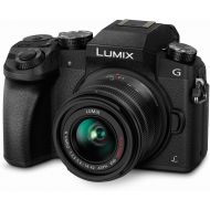 [아마존베스트]Panasonic LUMIX G7 4K Digital Camera, with LUMIX G VARIO 14-42mm Mega O.I.S. Lens, 16 Megapixel Mirrorless Camera, 3-Inch LCD, DMC-G7KK (Black)